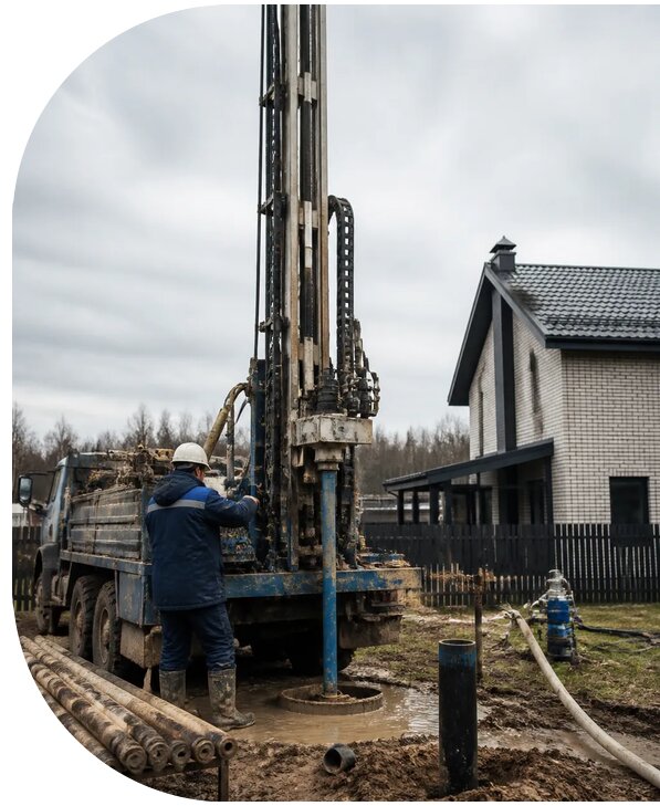 Бурение скважин на воду под ключ в Петергофе от 125532 р. | АПаруса-Птф