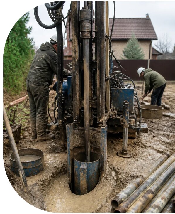 Углубление скважины на воду в Петергофе от 3138 р. | АПаруса-Птф